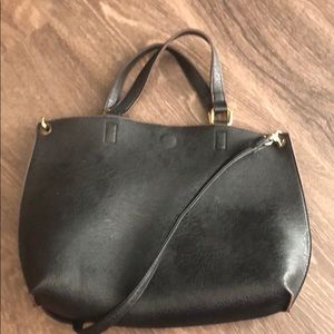 Black crossbody bag